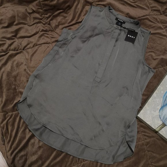 tops, sleeveless, dkny, - Picture 4 of 12